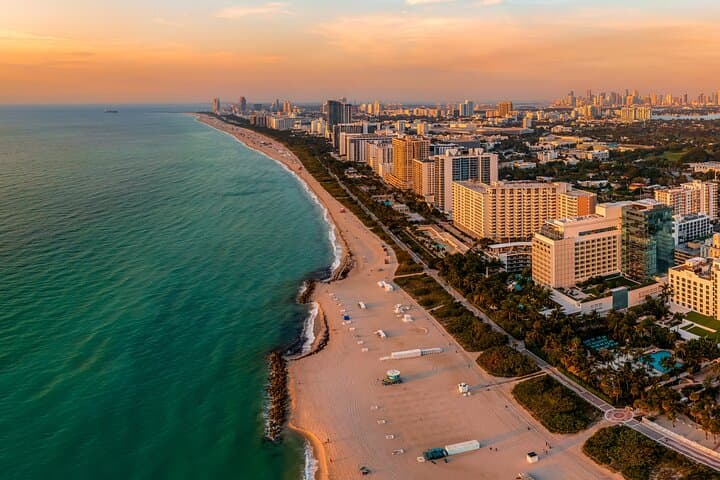 Miami Beach Sunset Private Airplane Tour with Champagne photo 2