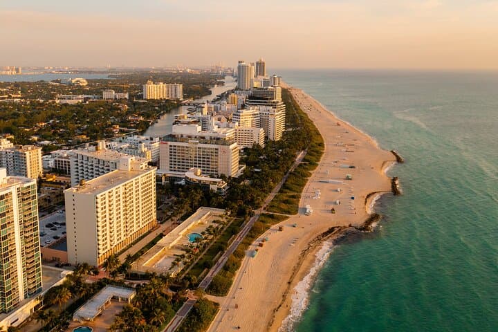 Miami Beach Sunset Private Airplane Tour with Champagne photo 5