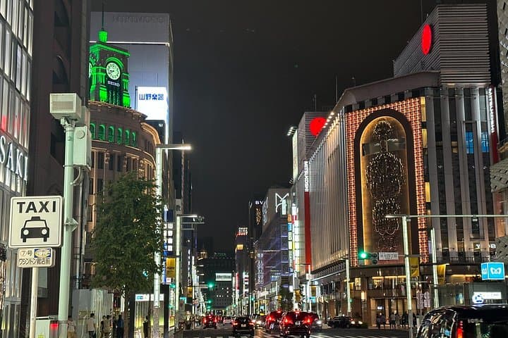 Tokyo After Dark: Private Night Tour of Rainbow Bridge, Ginza & Tokyo Tower photo 4