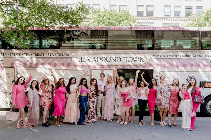 Tea Bus Tour Austin: Sip & Sightsee on a Vintage Double-Decker photo 2
