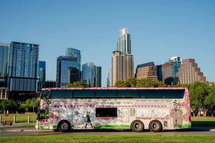 Tea Bus Tour Austin: Sip & Sightsee on a Vintage Double-Decker