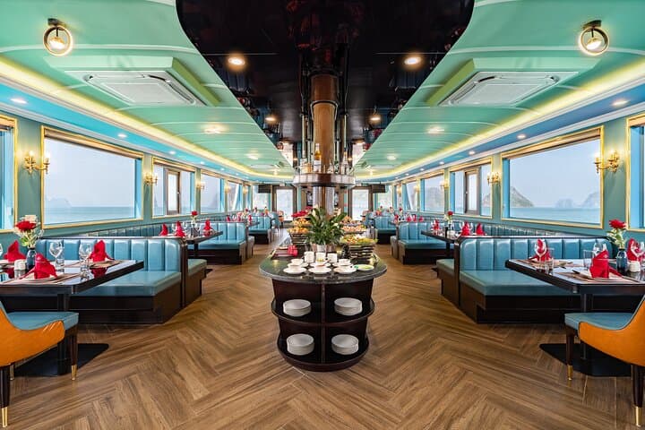Luxury Halong Amethyst Day Cruise: Jacuzzi, Kayaking & Titop Summit from Hanoi photo 3