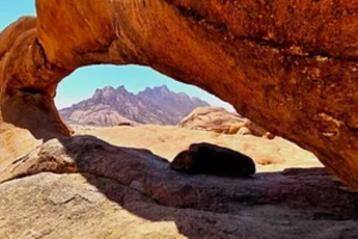 Spitzkoppe Full-Day Adventure: Rock Arches, Bushman Paintings & Skeleton Coast Drive