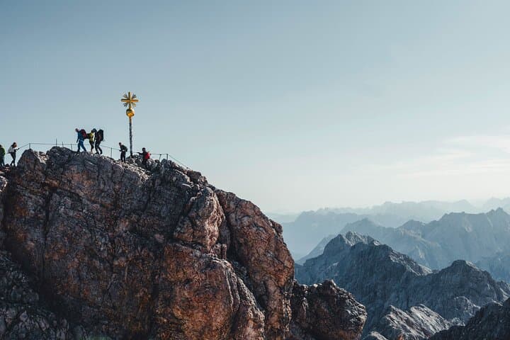 3-Day Guided Hike to Zugspitze from Munich: Partnachklamm, Mountain Huts & Summit Ridge