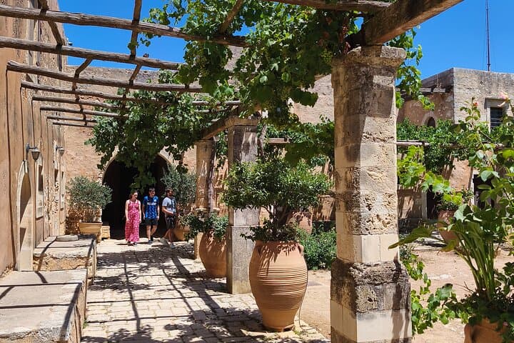 Rethymno Day Tour: Arkadi Monastery, Margarites Pottery & Melidoni Cave photo 3