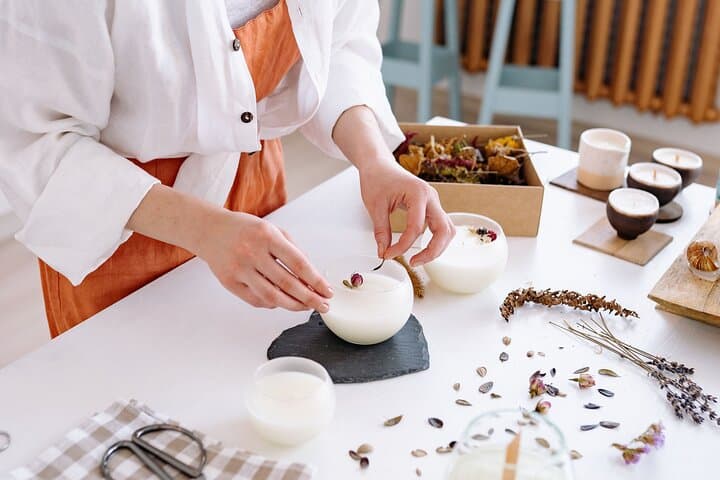 DIY Candle-Making at an Atlanta Wine Bar — Hands-On Soy Candle Workshop