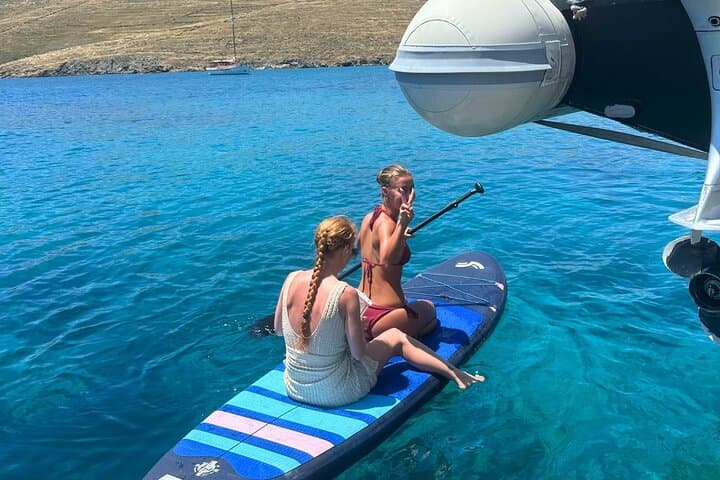 Mykonos Delos Rhenia Day Cruise: BBQ, Snorkeling & Archaeology photo 3