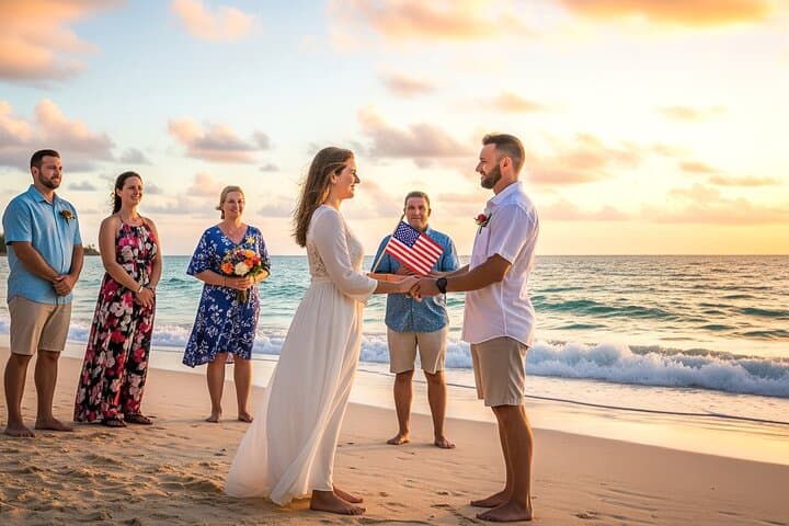 Barefoot Beach Wedding at 33rd Street Miami Beach — Vow Renewal & Photo Package photo 4
