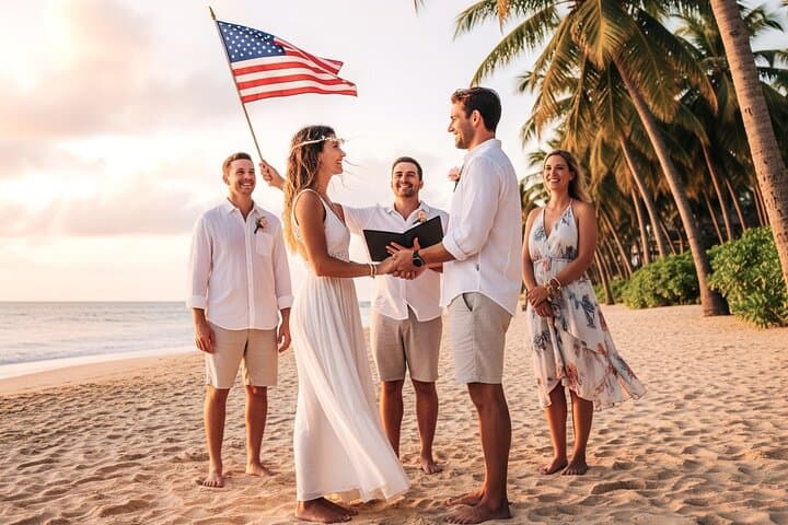 Barefoot Beach Wedding at 33rd Street Miami Beach — Vow Renewal & Photo Package photo 2