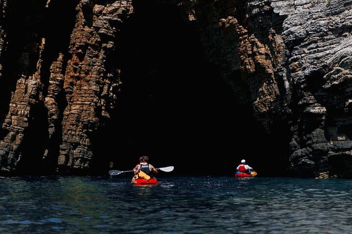 Explore Budva Bay: Kayak & SUP Tour to Coastal Caves