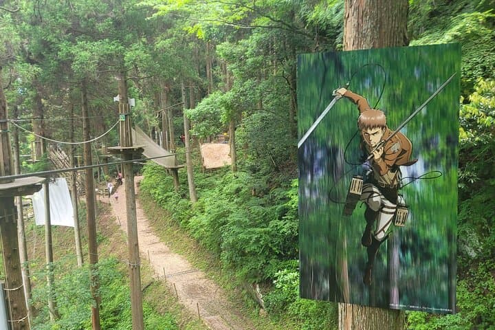 Attack on Titan Private Tour & Forest Adventure in Hita, Japan photo 3