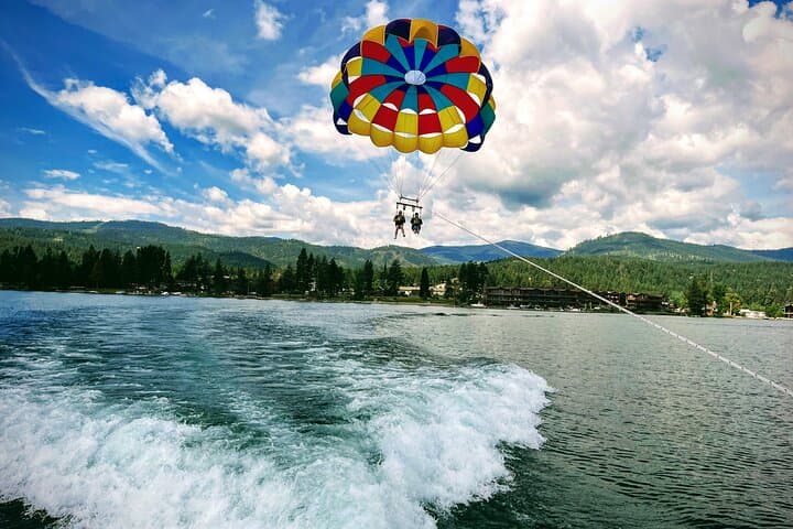 Parasailing Over Flathead Lake: 500-Foot Flights & Wild Horse Island Views photo 3
