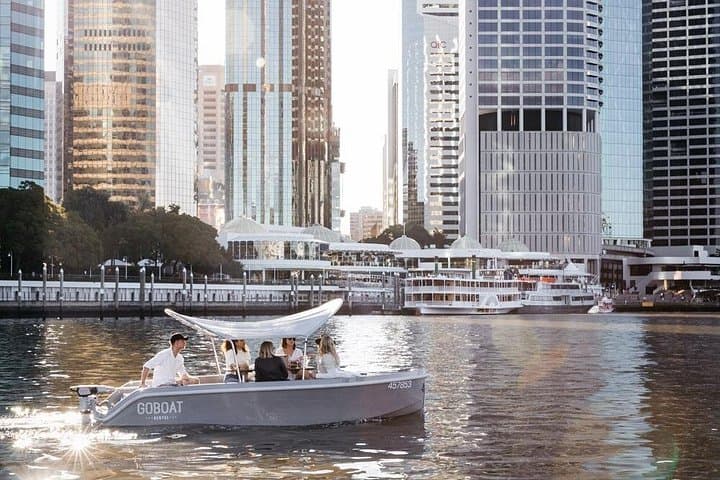 Self-Drive Electric Boat Hire on Brisbane River: Picnic Cruises from Breakfast Creek photo 2