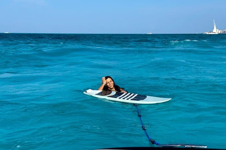 Cancun Wake Surfing and Snorkeling: 4-Hour MasterCraft X-Star Adventure photo 3