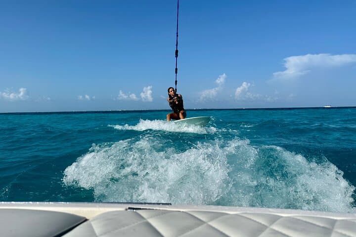 Cancun Wake Surfing and Snorkeling: 4-Hour MasterCraft X-Star Adventure photo 4