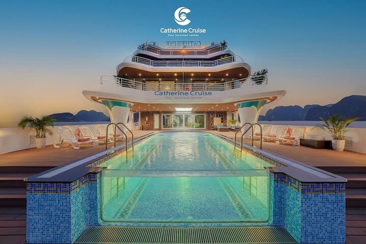 6-Star Catherine Cruise Ha Long Bay 2-Day Luxury Cruise with Pool photo 2