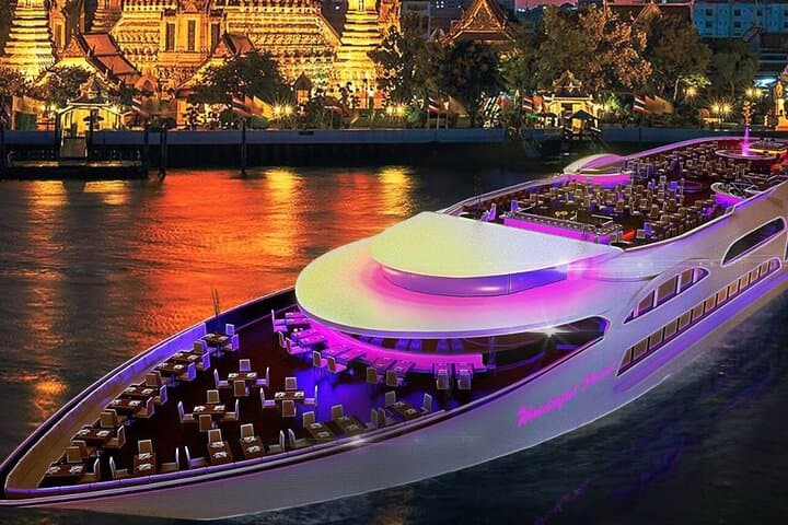 Bangkok Night Dinner Cruise on the Wonderful Pearl: Chao Phraya River Experience