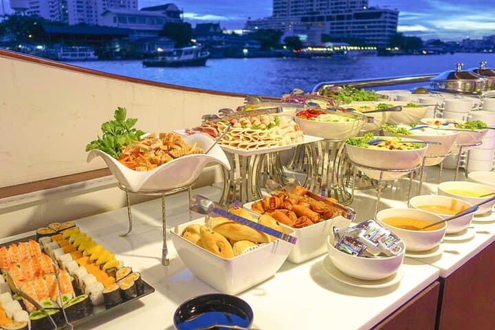 Bangkok Night Dinner Cruise on the Wonderful Pearl: Chao Phraya River Experience photo 3