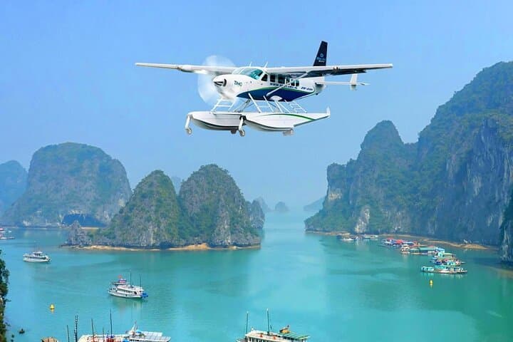 Halong Bay Seaplane Scenic Flight from Hanoi — 25-Min Aerial Tour
