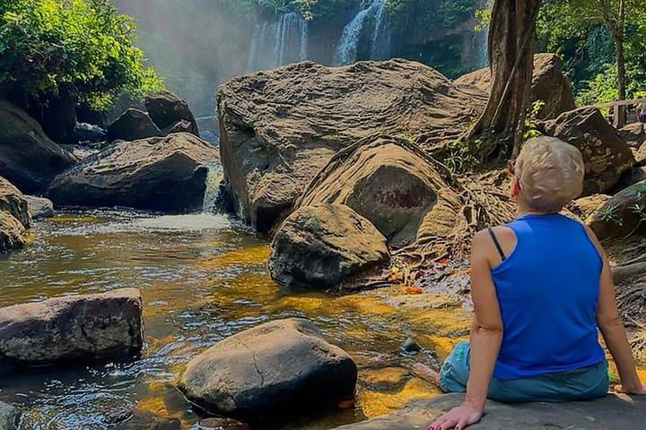 Full-Day Phnom Kulen Waterfall, River of a Thousand Lingas & Beng Mealea Ruins photo 1