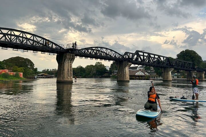 River Kwai Stand-Up Paddleboarding in Kanchanaburi: Beginner SUP Tour photo 3