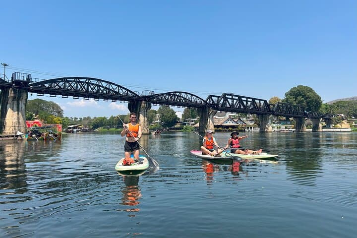 River Kwai Stand-Up Paddleboarding in Kanchanaburi: Beginner SUP Tour photo 2