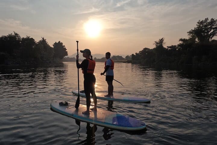 River Kwai Stand-Up Paddleboarding in Kanchanaburi: Beginner SUP Tour photo 4