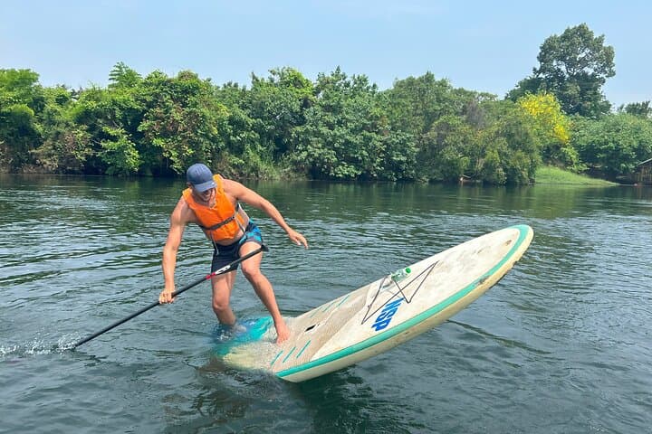 River Kwai Stand-Up Paddleboarding in Kanchanaburi: Beginner SUP Tour photo 5