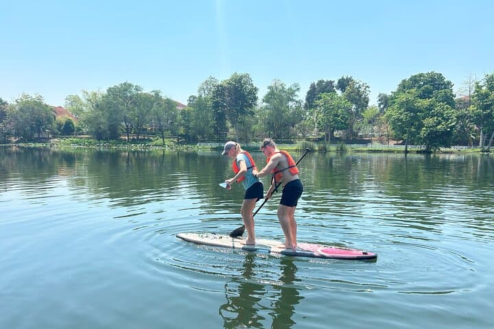 River Kwai Stand-Up Paddleboarding in Kanchanaburi: Beginner SUP Tour photo 6