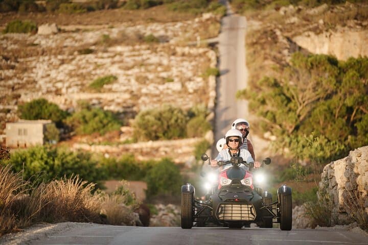 Gozo Full-Day Ryker Tour: Three-Wheel Coastal Ride & Blue Lagoon Return photo 3