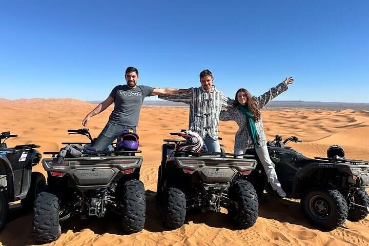 Merzouga Quad Biking and Sandboarding in the Erg Chebbi Dunes