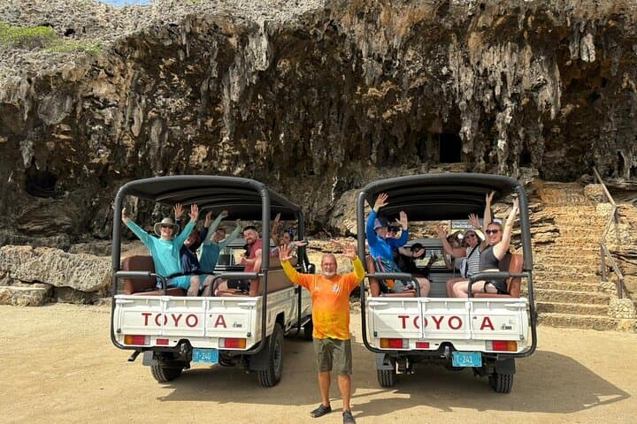 Arikok Jeep Safari and Baby Beach Snorkel: Natural Pool, Caves & Coastal Reefs