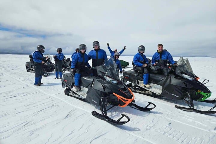 Langjökull Glacier Snowmobile Safari from Húsafell photo 2