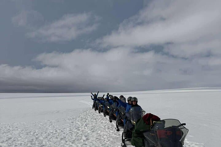 Langjökull Glacier Snowmobile Safari from Húsafell photo 3