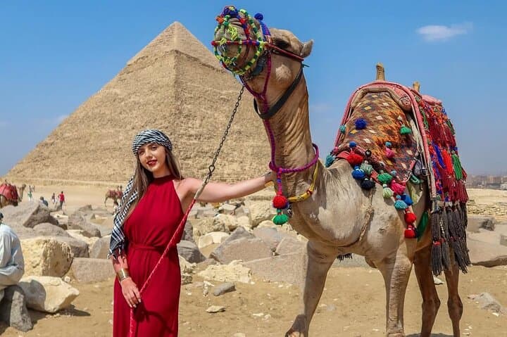 VIP Private Tour Giza Pyramids: Camel Ride & Inside 3rd Pyramid — Cairo Day Tour photo 2