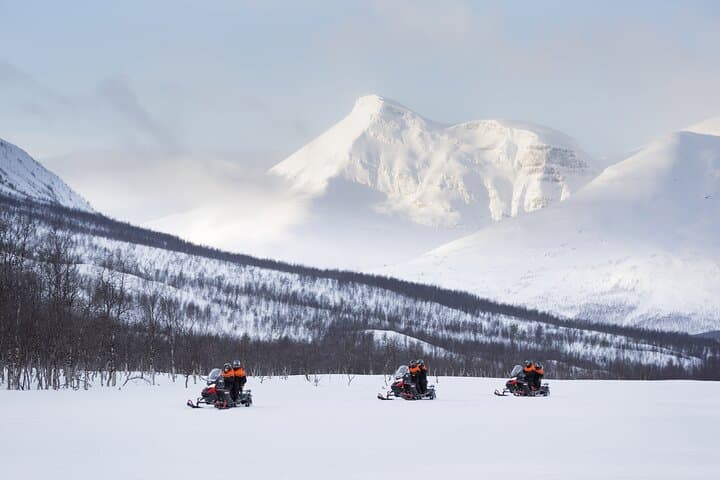 Thrill Through Arctic Wilderness: Adventure Snowmobile Safari from Tromsø photo 2