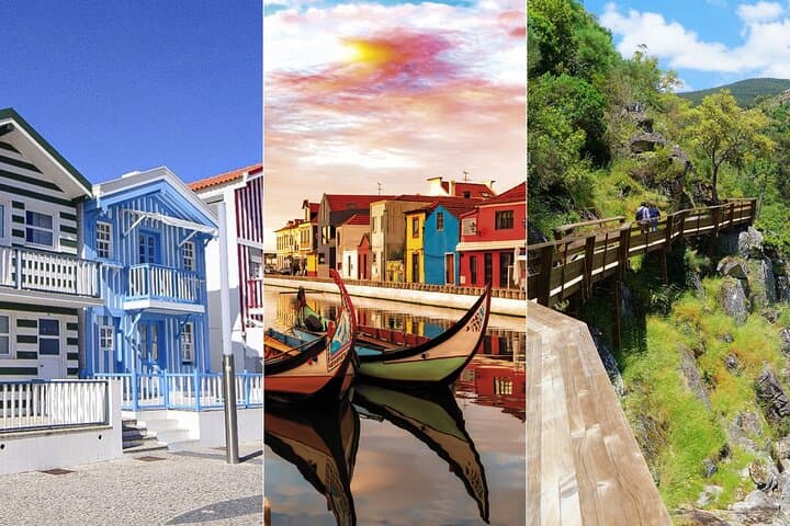 Porto to Arouca: Cross Bridge 516 and Hike the Passadiços do Paiva with Aveiro & Costa Nova