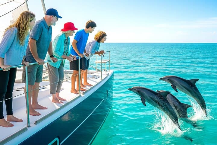 Miami to Key West Day Trip — Snorkeling, Dolphin Watching & Glass-Bottom Boat