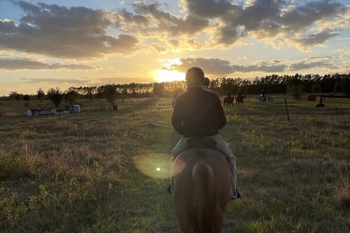 Sunset Horseback Ride and Campfire at Rock Springs Run (Orlando)
