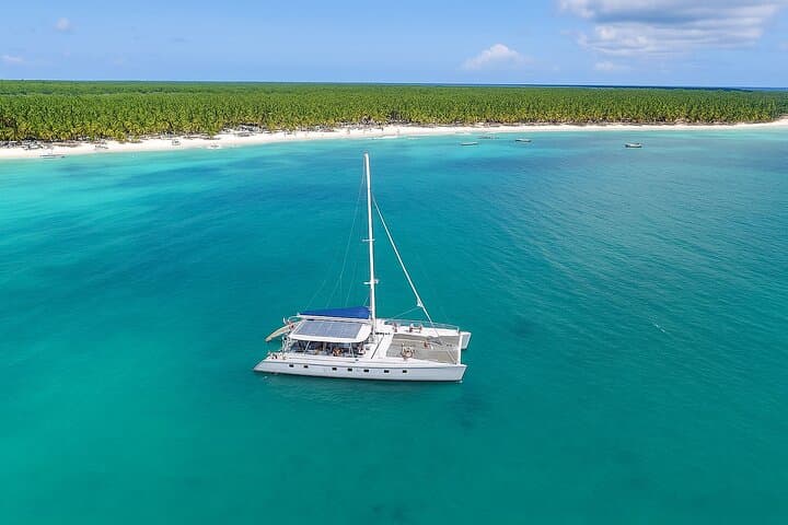 Sail to Saona: Peaceful Catamaran Escape from Bayahibe