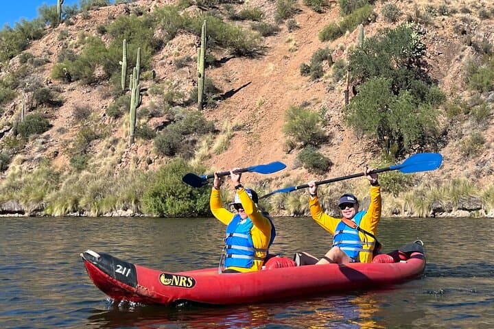 Lower Salt River Guided Kayak Tours — Wild Horses & Easy Flatwater Kayaking near Phoenix photo 4