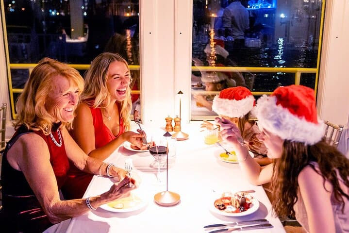 Holiday Dinner Cruise with Cocoa — NYC Evening Skyline and Festive Dinner Cruise photo 3
