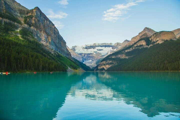 Private Banff Day Tour: Lake Minnewanka, Lake Louise & Marble Canyon photo 1