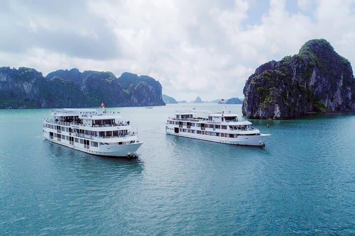 Athena Luxury Cruise: 2D/1N Halong Bay & Lan Ha from Hanoi