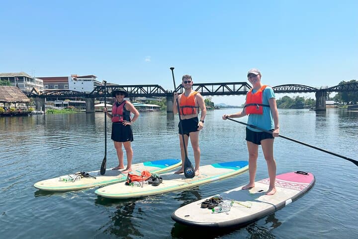 Stand-Up Paddleboarding on the River Kwai: Beginner SUP Tour in Kanchanaburi photo 2