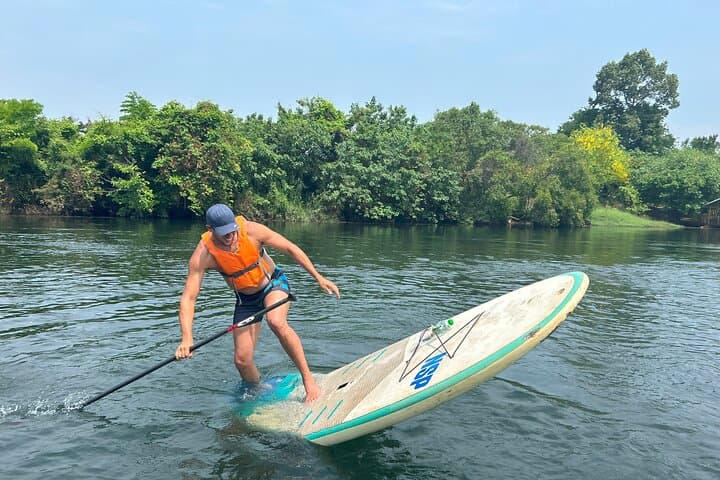 Stand-Up Paddleboarding on the River Kwai: Beginner SUP Tour in Kanchanaburi photo 4