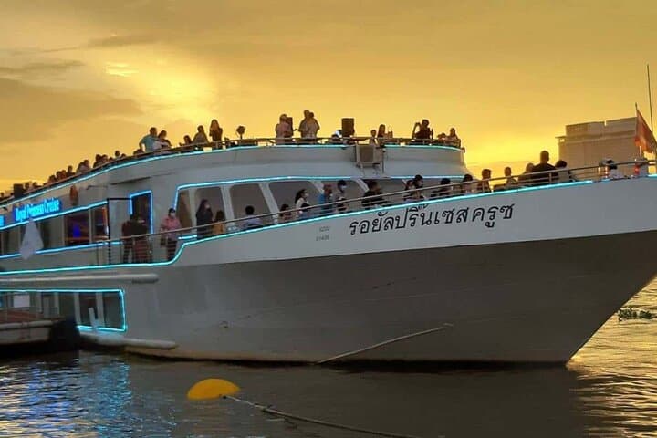Royal Princess Dinner Cruise: Sunset & Dinner on Bangkok’s Chao Phraya photo 2