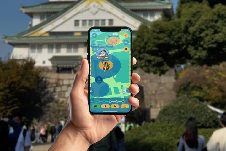 Osaka Oracle: GPS App Walking Tour of Osaka Castle, Tenjinbashi & Dotonbori