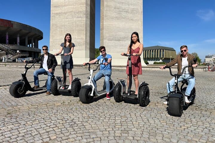 4-Hour Prague E-Scooter & Segway Tour: Letná, Petřín and Prague Castle photo 2