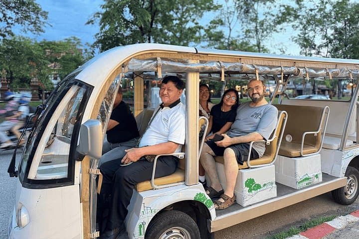 Chiang Mai Night Tram Tour: EV Guided City & Street Food Experience photo 2